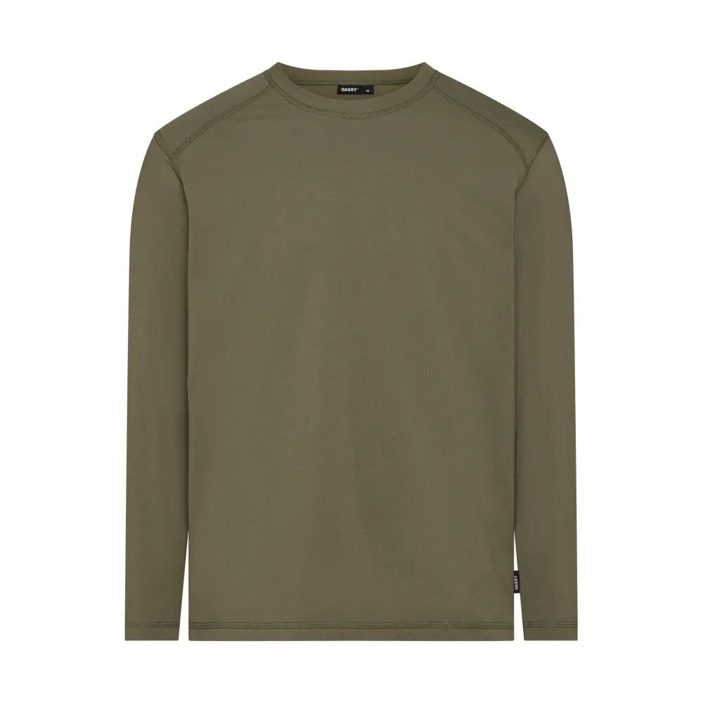 Dassy Fund T-Shirt Met Lange Mouwen 180G/M² Kakigroen