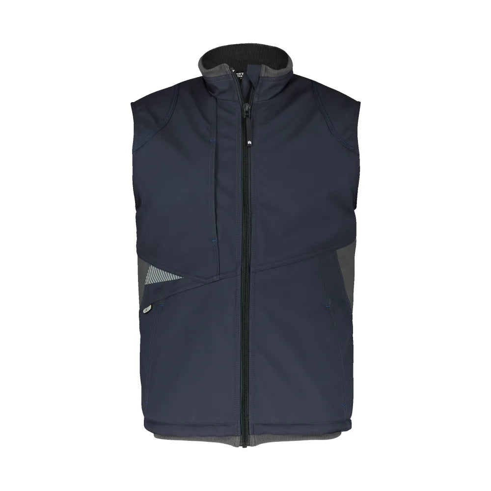 Dassy Fusion Softshell Bodywarmer 280 G/M² Nachtblauw Antracietgrijs