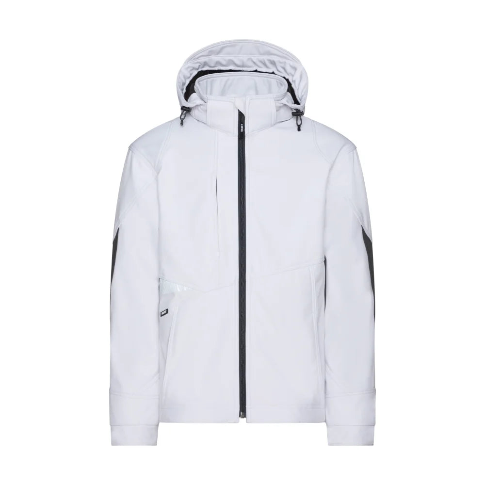 Dassy Gravity Next Softshelljas 280 G/M² Wit Antracietgrijs