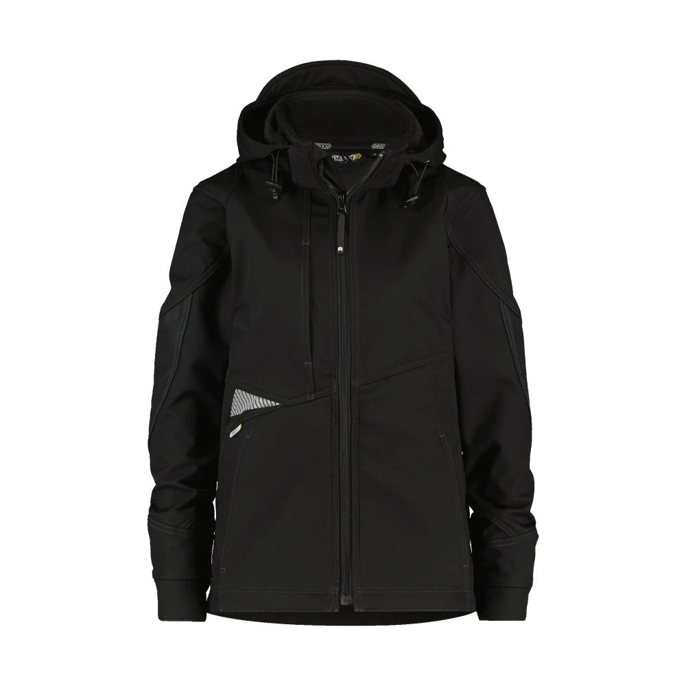 Dassy Gravity Women Softshelljas Voor Dames 280 G/M² Zwart