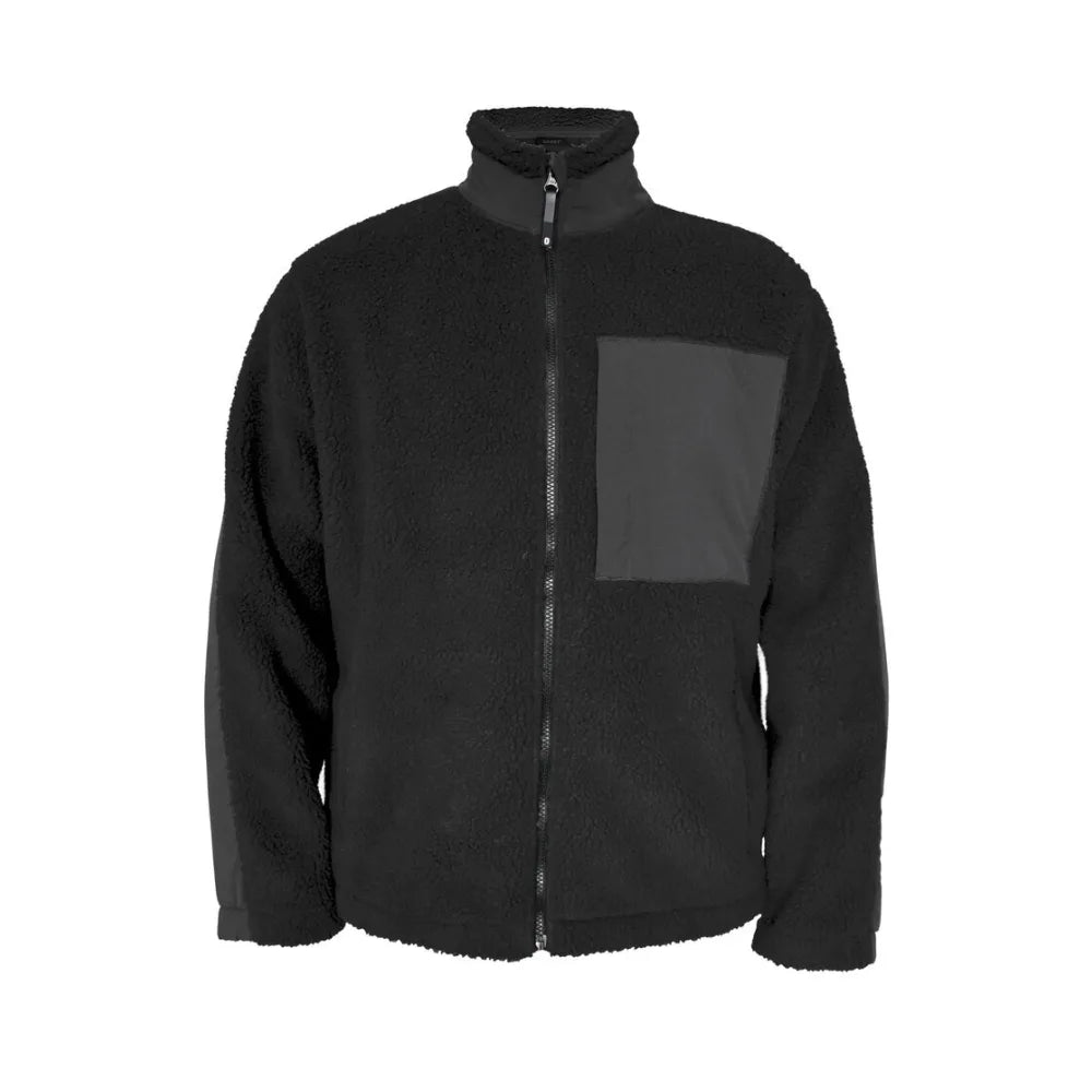 Dassy Haven Pile Jacket 375 G/M² Antracietgrijs Zwart