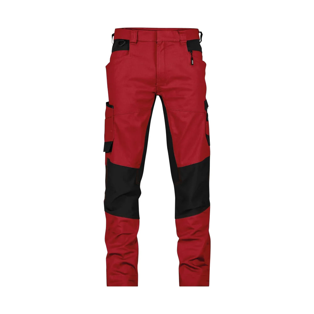 Dassy Helix Next Werkbroek Met Stretch 245 G/M² Rood Zwart