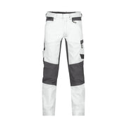 Dassy Helix Painters Schildersbroek Met Stretch 245 G/M² Wit Antracietgrijs