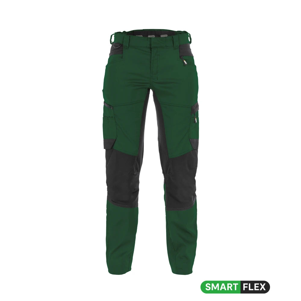 Dassy Helix Women Werkbroek Met Stretch Voor Dames 245 G/M² Flessengroen Zwart