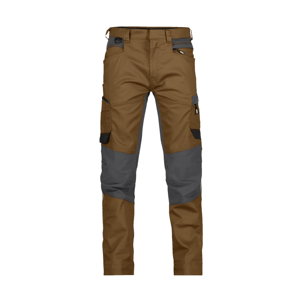Dassy Helix Werkbroek Met Stretch 245 G/M² Leembruin Antracietgrijs