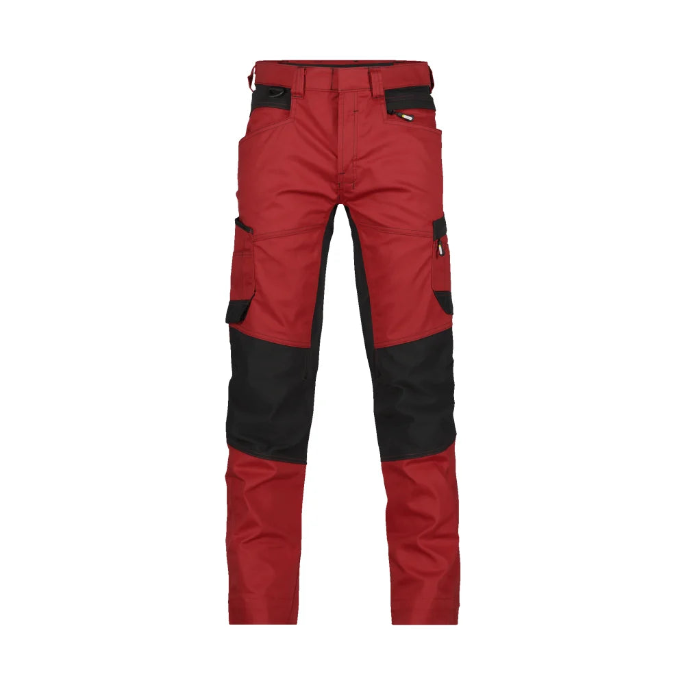 Dassy Helix Werkbroek Met Stretch 245 G/M² Rood Zwart