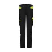 Dassy Hong Kong Werkbroek Met Stretch 245 G/M² Zwart Fluogeel