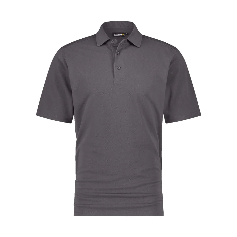Dassy Hugo Polo 220 G/M² Antracietgrijs