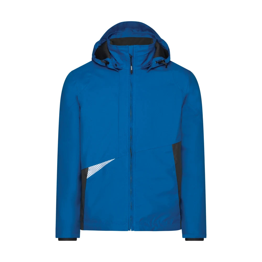 Dassy Hyper Next Wind- En Waterdichte Werkjas 200 G/M² Azuurblauw Antracietgrijs