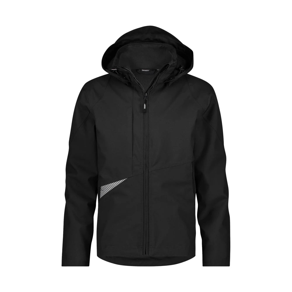 Dassy Hyper Next Wind- En Waterdichte Werkjas 200 G/M² Zwart