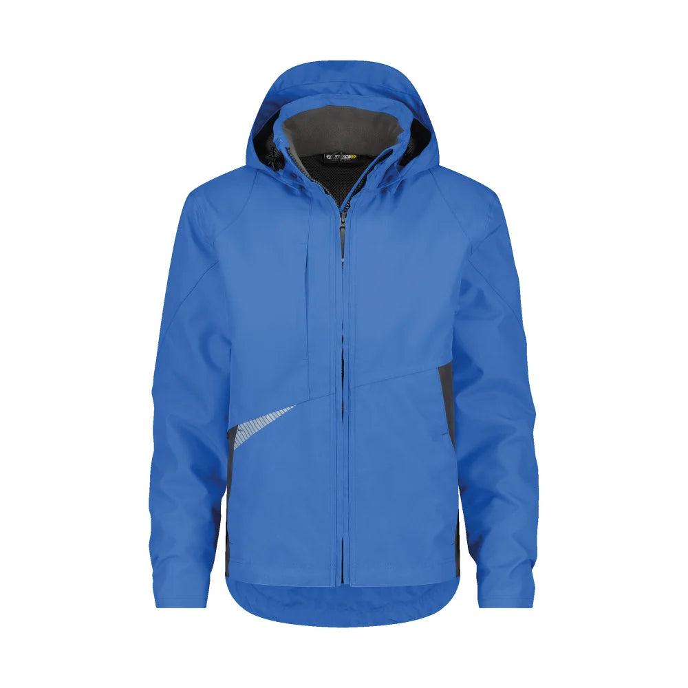 Dassy Hyper Wind- En Waterdichte Werkjas 200 G/M² Azuurblauw Antracietgrijs