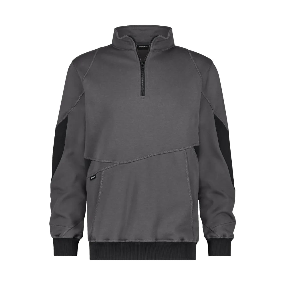 Dassy Hyrax  Next Sweater 290G/M² Antracietgrijs Zwart