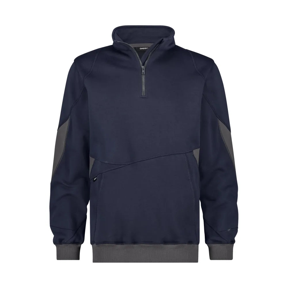 Dassy Hyrax  Next Sweater 290G/M² Nachtblauw Antracietgrijs