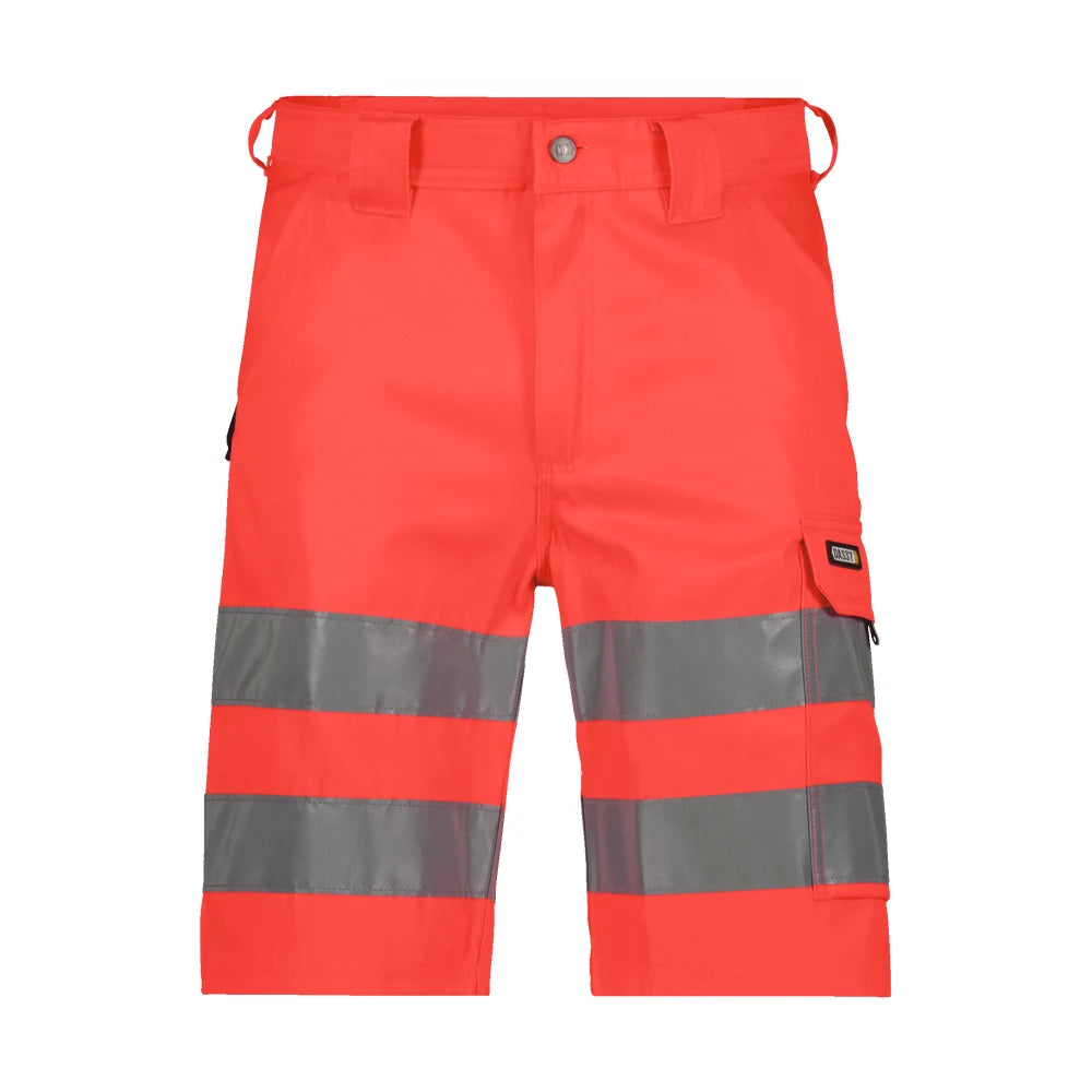 Dassy Idaho Hogezichtbaarheidsshort 245 G/M² Fluorood