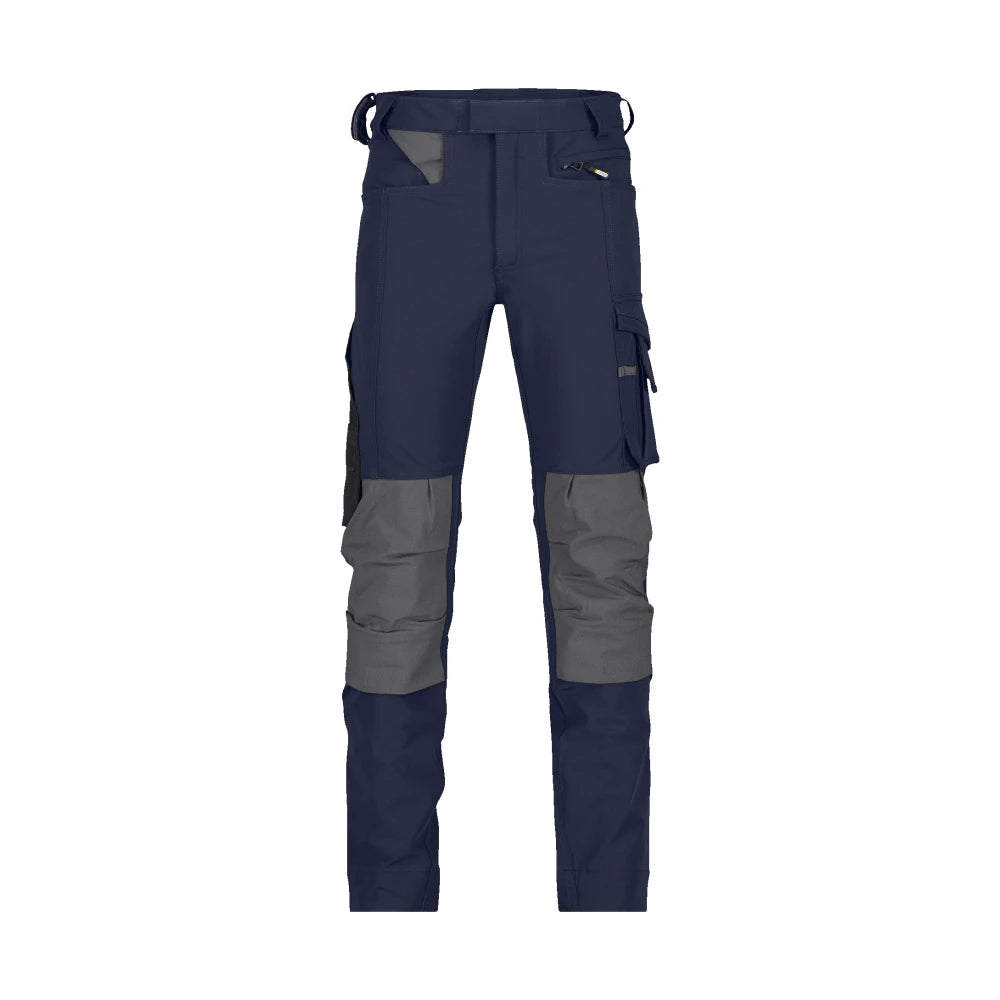 Dassy Impax Stretch Werkbroek Met Kniezakken 210 G/M² Nachtblauw Antracietgrijs