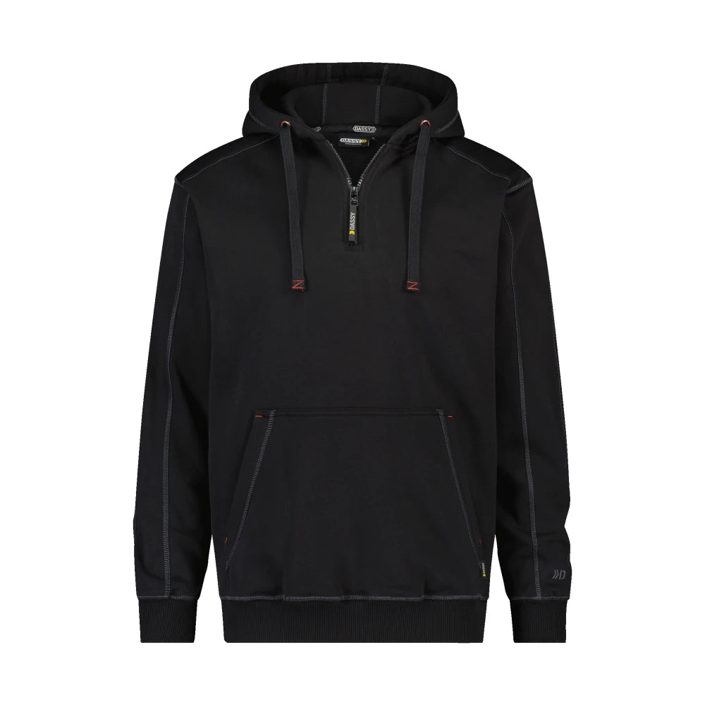 Dassy Indy Sweater Met Kap 340 G/M² Zwart