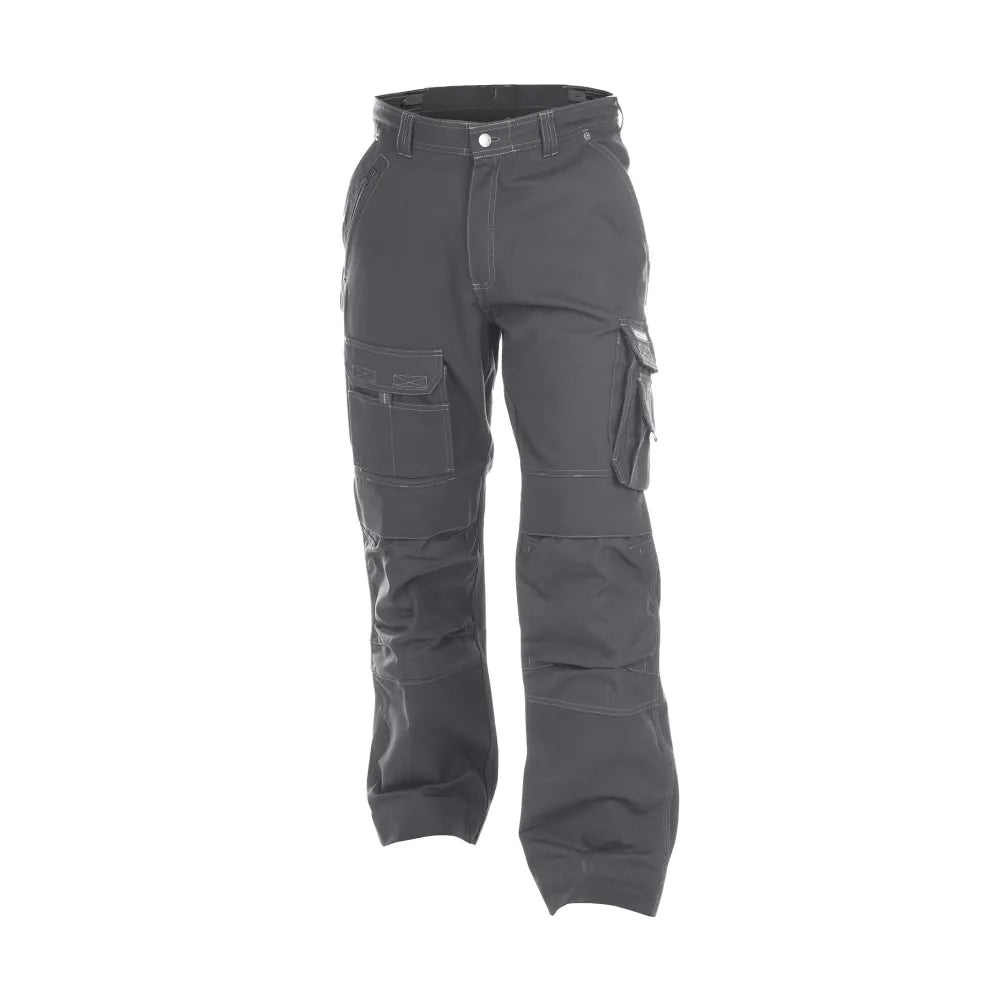 Dassy Jackson Canvas Werkbroek Met Kniezakken 340 G/M² Cementgrijs