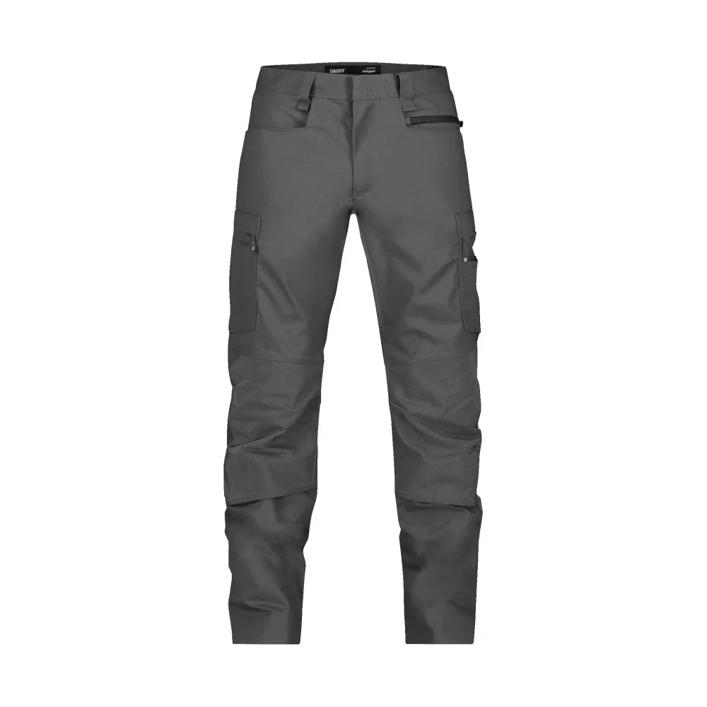 Dassy Jasper Werkbroek Met Kniezakken 250G/M² Antracietgrijs