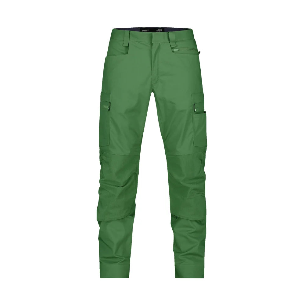 Dassy Jasper Werkbroek Met Kniezakken 250G/M² Olmgroen