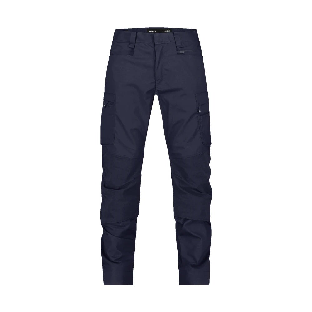 Dassy Jasper Werkbroek Met Kniezakken 250G/M² Nachtblauw