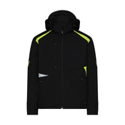 Dassy Kalama Softshelljas 280 G/M² Zwart Fluogeel