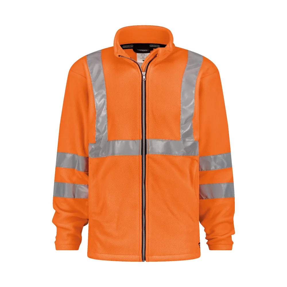 Dassy Kaluga Hogezichtbaarheidsfleecevest 250 G/M² Fluo-Oranje