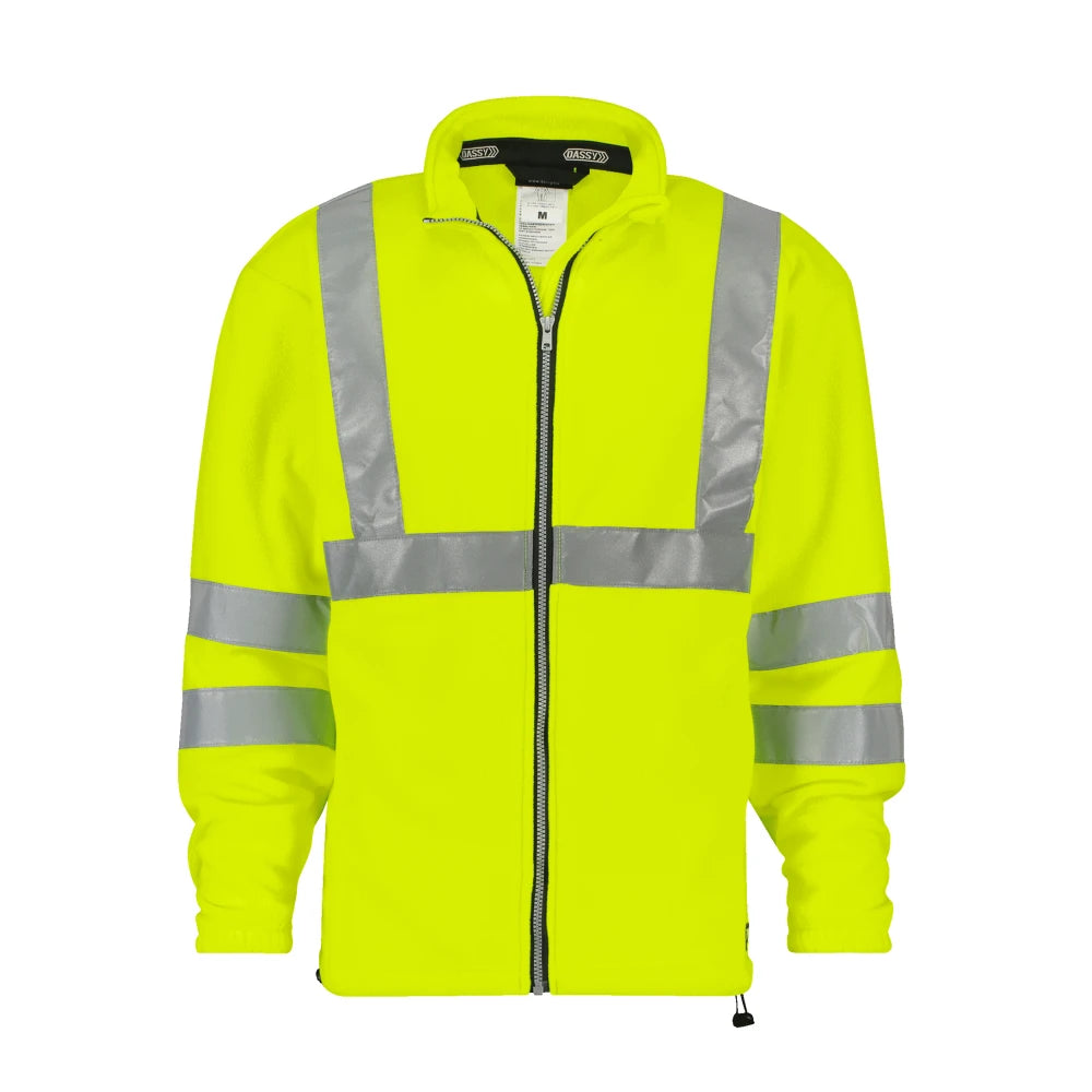 Dassy Kaluga Hogezichtbaarheidsfleecevest 250 G/M² Fluogeel