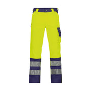 Dassy Lancaster Hogezichtbaarheidsbroek 245 G/M² Fluogeel Marineblauw