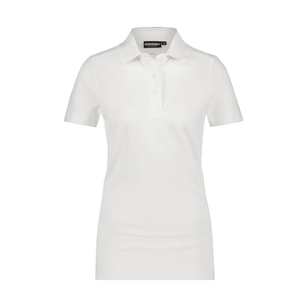 Dassy Leon Women Polo Voor Dames 220 G/M² Wit