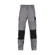 Dassy Lincoln Multinorm Werkbroek Met Kniezakken 290 G/M² Grafietgrijs Zwart