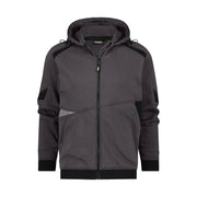Dassy Lunax Hoodie 290 G/M² Antracietgrijs Zwart