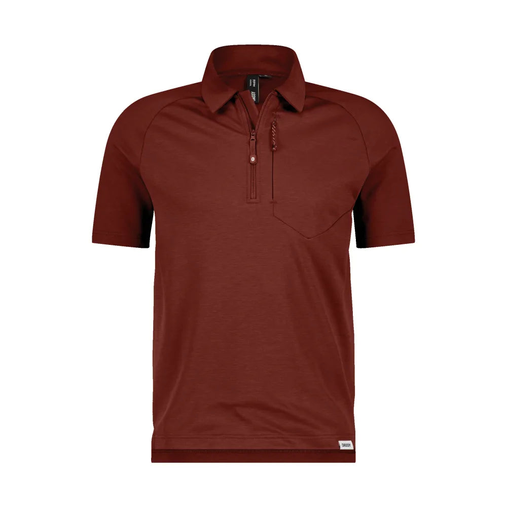 Dassy Madidi Polo 200G/M² Baksteenrood