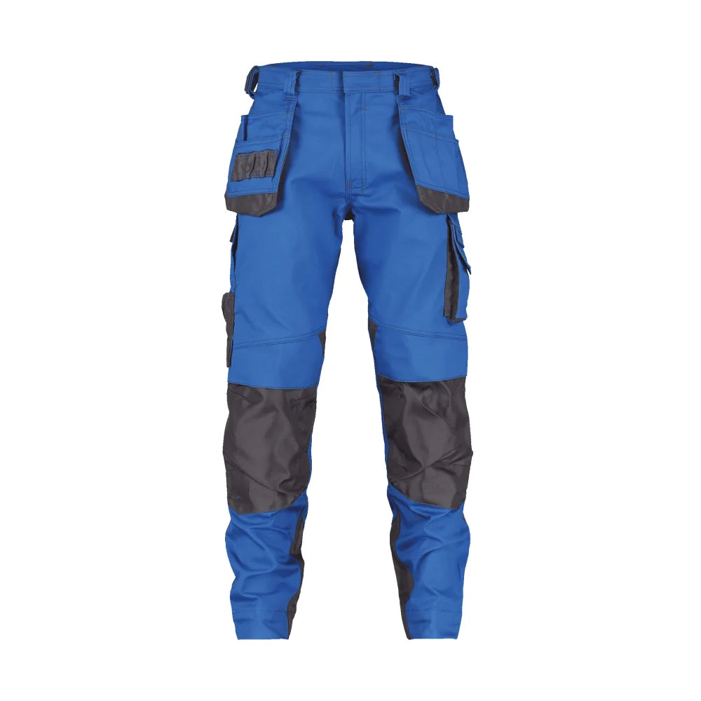 Dassy Magnetic Holsterzakkenbroek Met Kniezakken 250 G/M² Azuurblauw Antracietgrijs