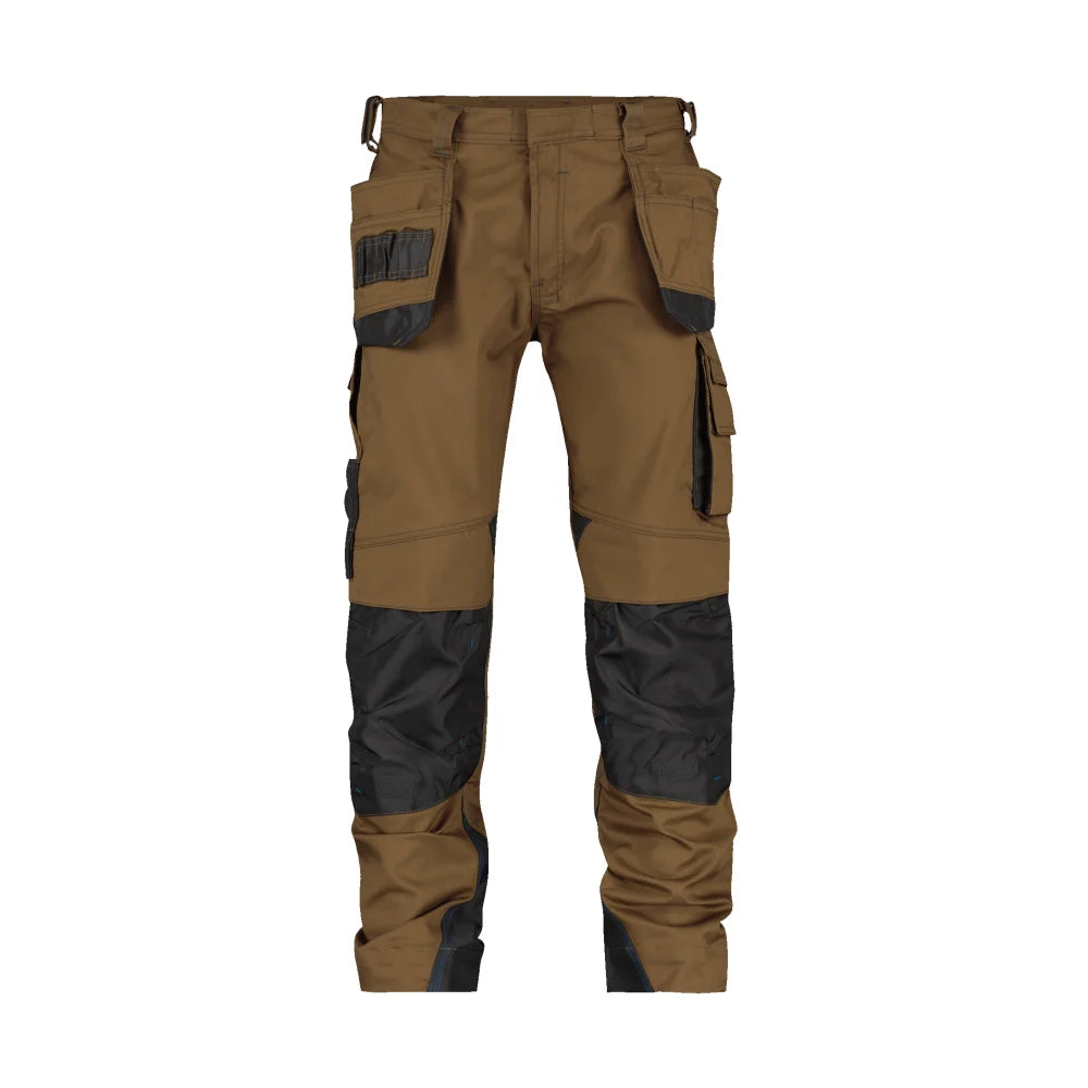 Dassy Magnetic Holsterzakkenbroek Met Kniezakken 250 G/M² Leembruin Antracietgrijs