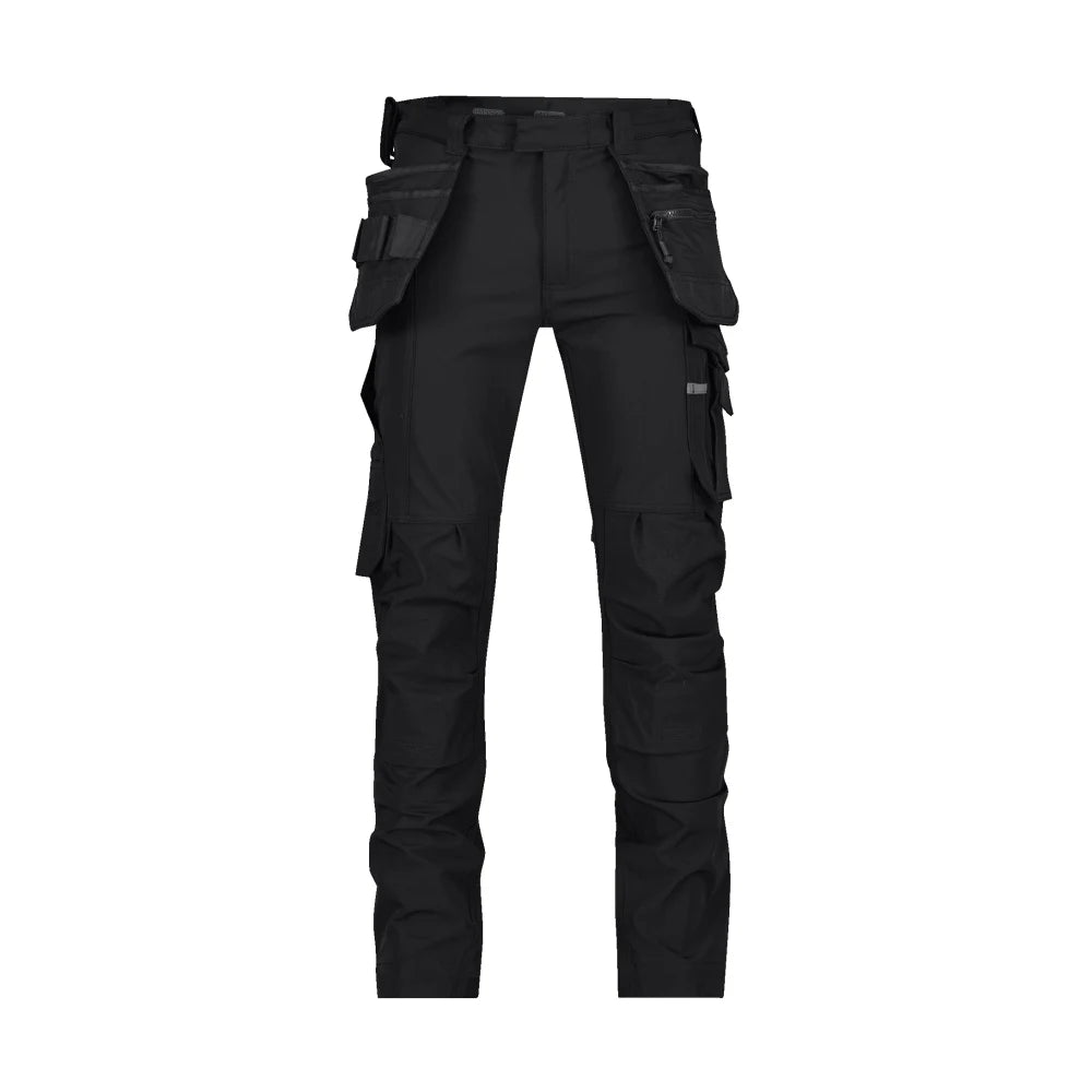 Dassy Matrix Stretch Holsterzakkenbroek Met Kniezakken 210 G/M² Zwart