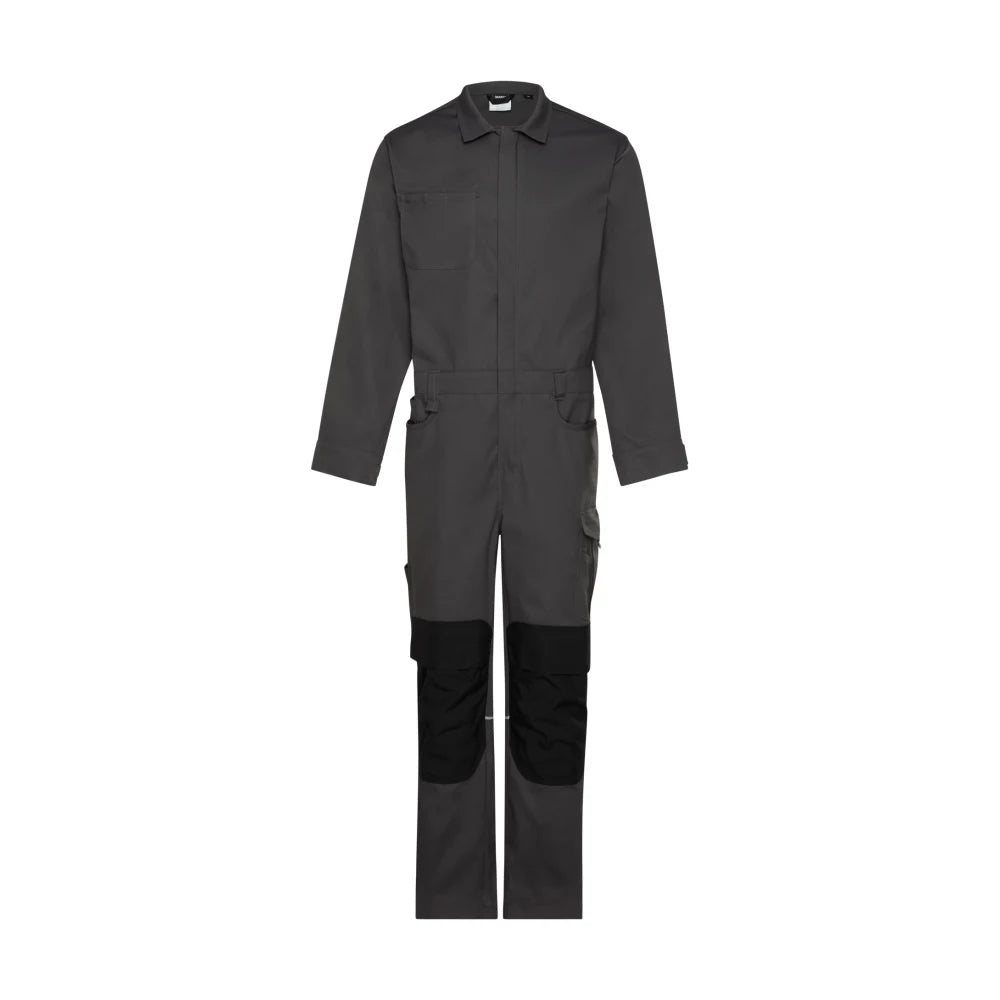 Dassy Moneo Overall Met Kniezakken 245 G/M² Antracietgrijs Zwart