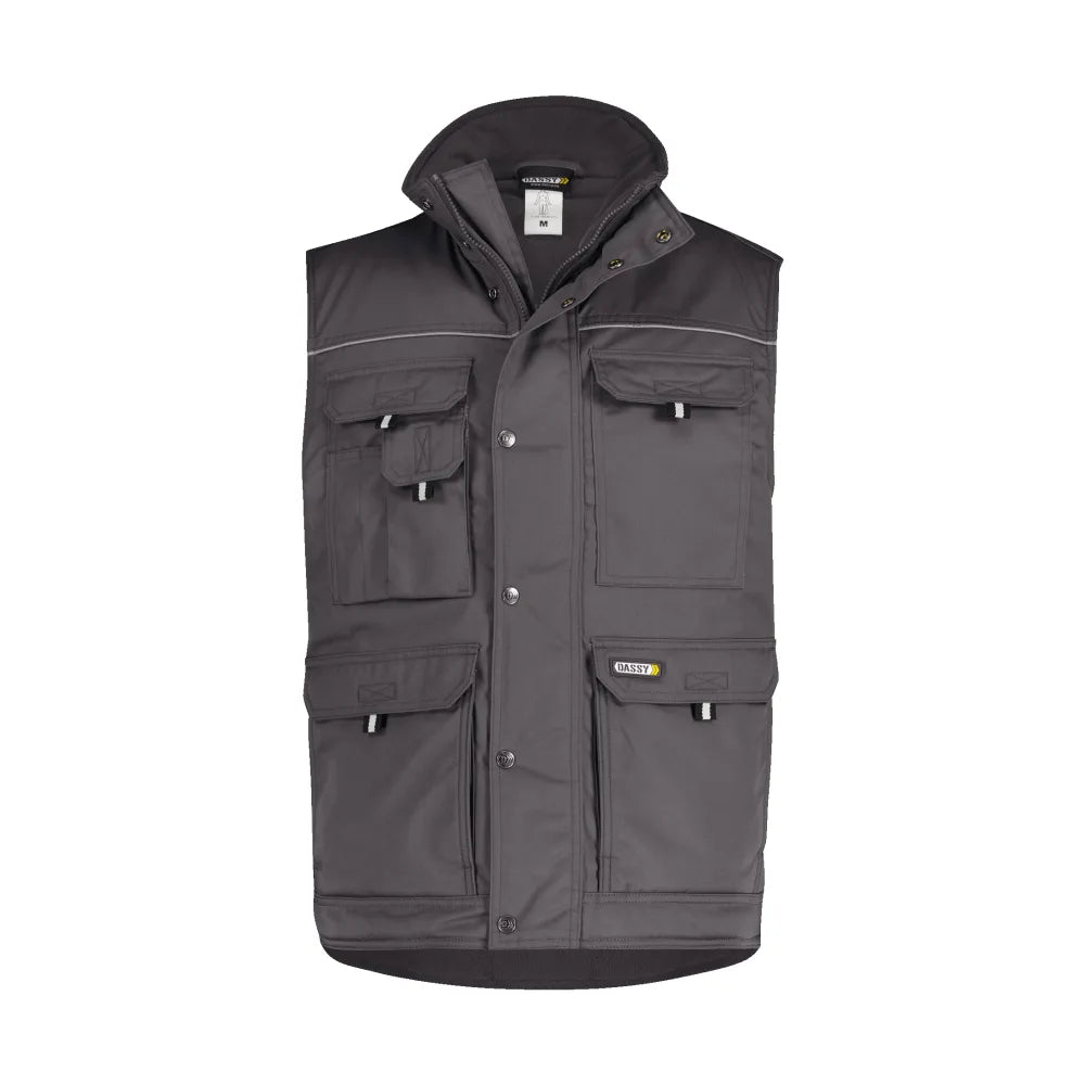 Dassy Mons Bodywarmer 245 G/M² Cementgrijs