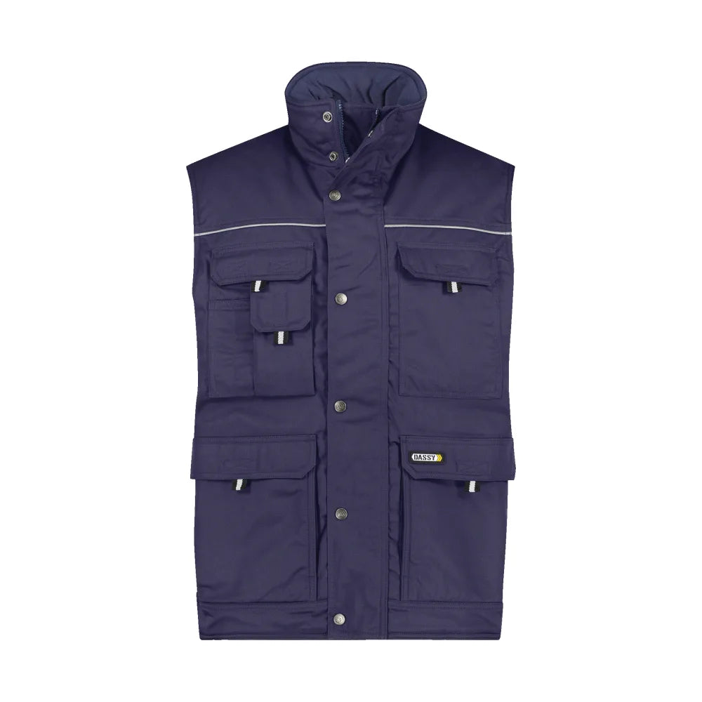 Dassy Mons Bodywarmer 245 G/M² Marineblauw