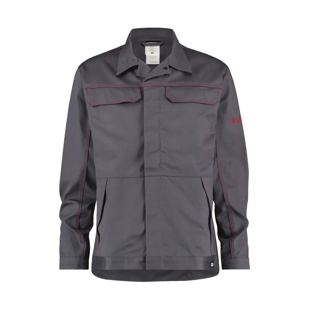 Dassy Montana Vlamvertragende Werkvest 340 G/M² Cementgrijs