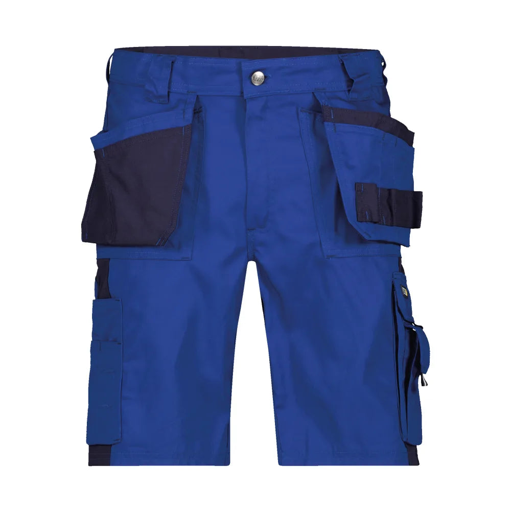 Dassy Monza Tweekleurige Holsterzakkenshort 245 G/M² Korenblauw Marineblauw