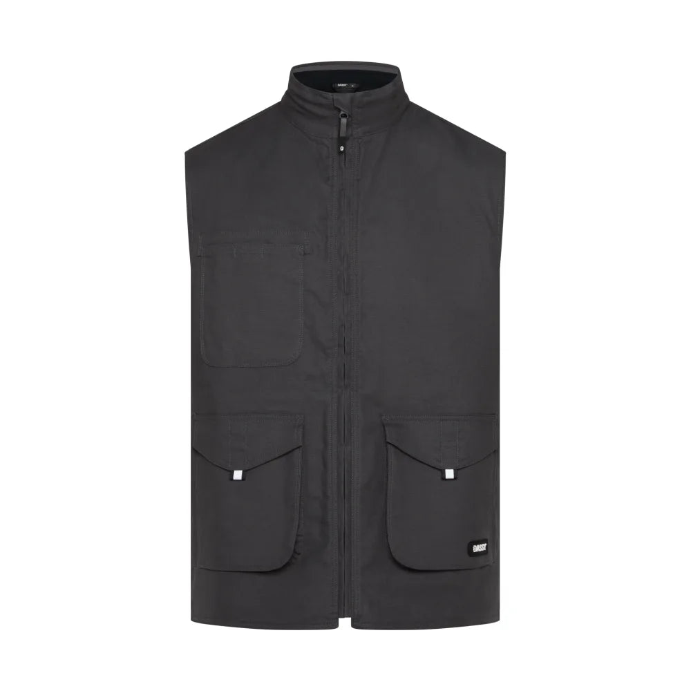Dassy Morris Bodywarmer 265 G/M² Antracietgrijs