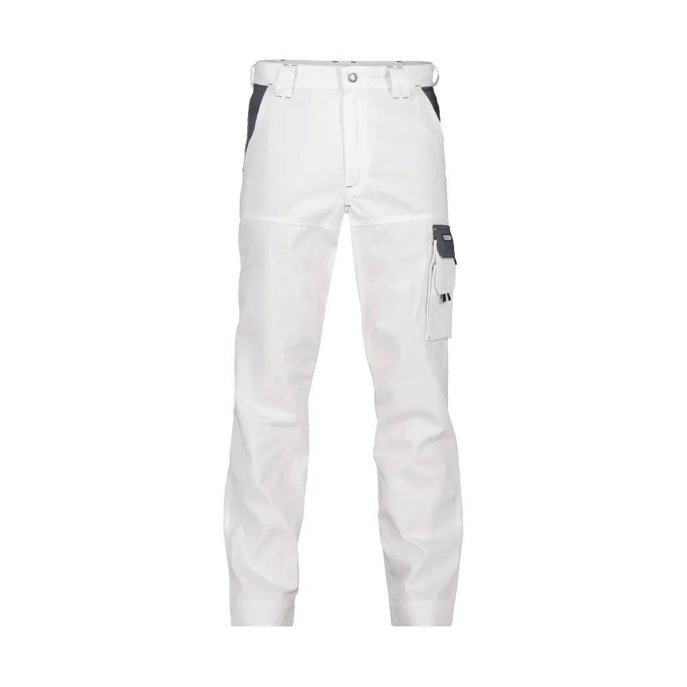 Dassy Nashville Tweekleurige Werkbroek 245 G/M² Wit Cementgrijs