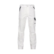 Dassy Nashville Tweekleurige Werkbroek 245 G/M² Wit Cementgrijs