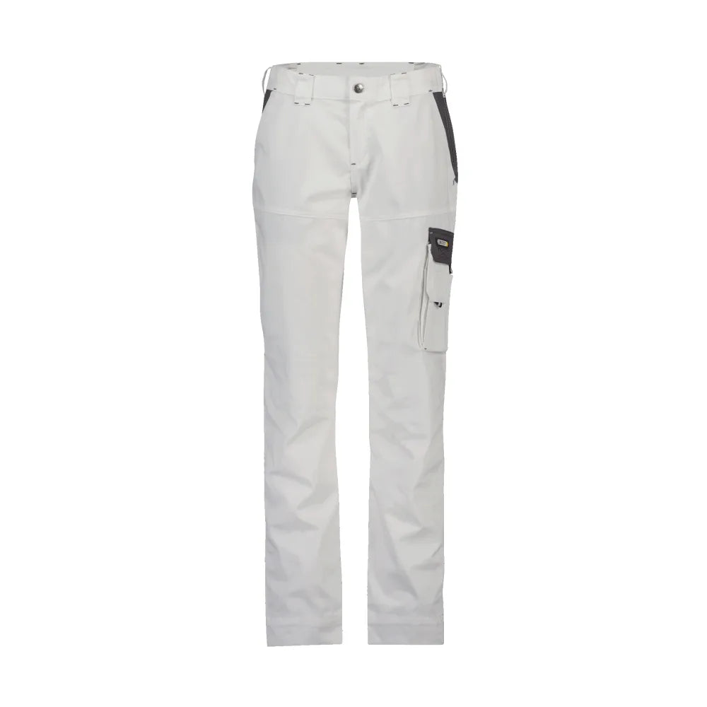 Dassy Nashville Women Tweekleurige Werkbroek Voor Dames 245 G/M² Wit Cementgrijs