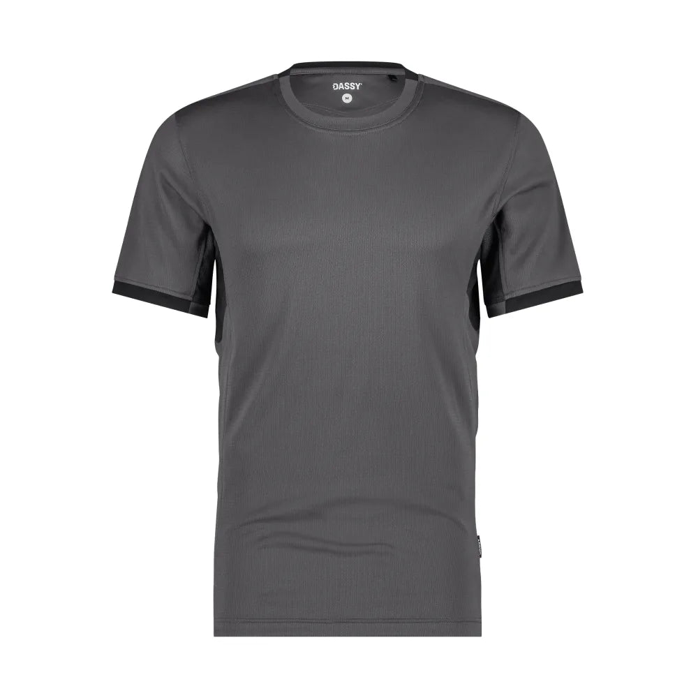 Dassy Nexus Next T-Shirt 140 G/M² Antracietgrijs Zwart
