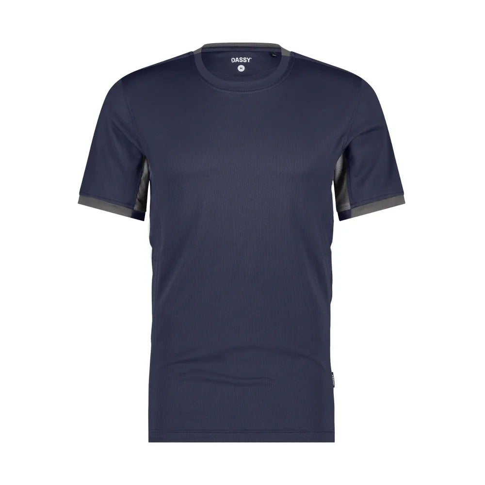 Dassy Nexus Next T-Shirt 140 G/M² Nachtblauw Antracietgrijs