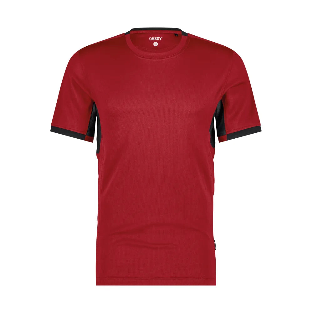 Dassy Nexus Next T-Shirt 140 G/M² Rood Zwart
