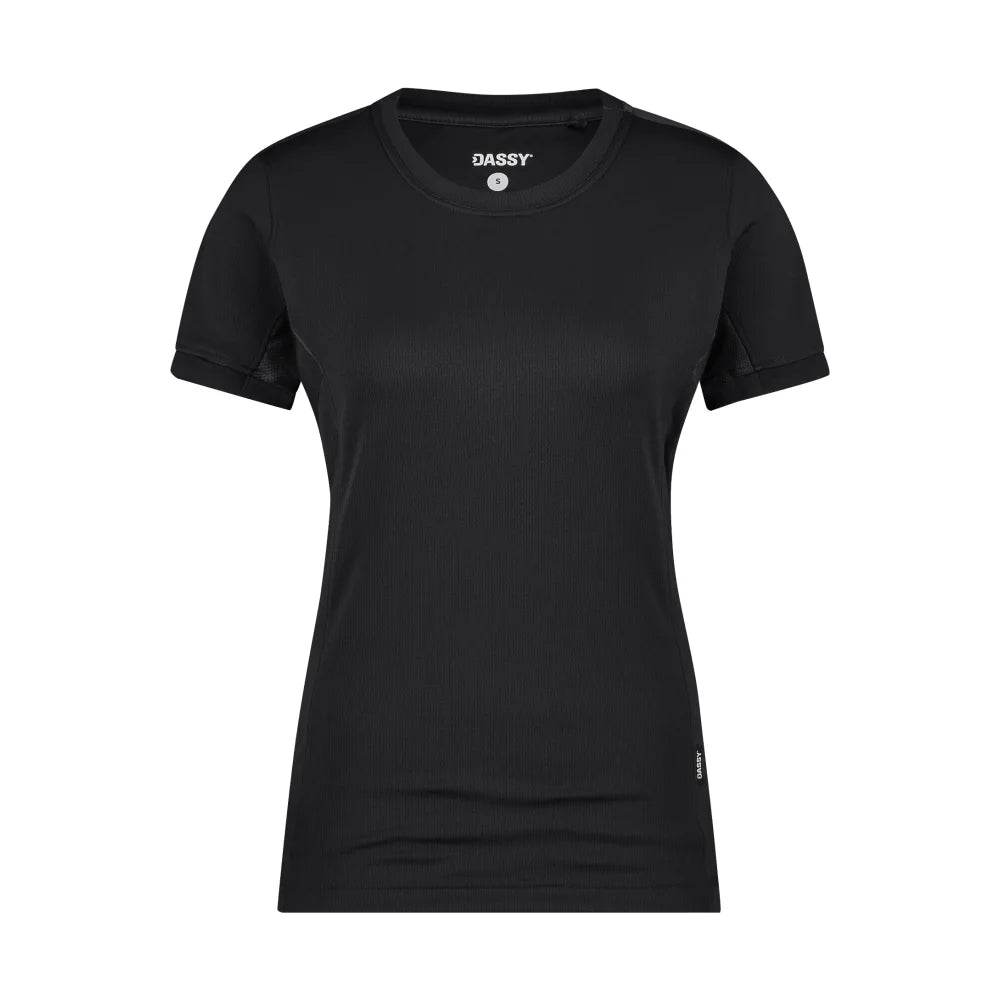 Dassy Nexus Next Women T-Shirt Voor Dames 140 G/M² Zwart