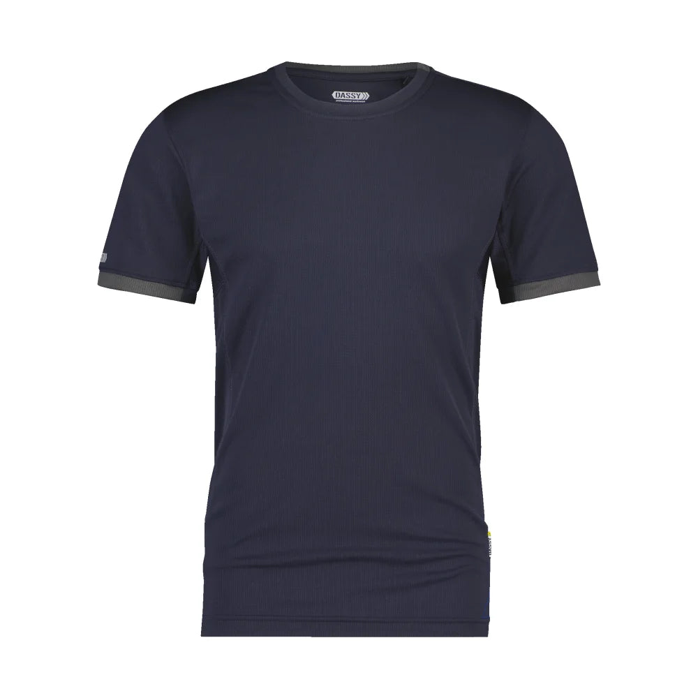 Dassy Nexus T-Shirt 140 G/M² Nachtblauw Antracietgrijs