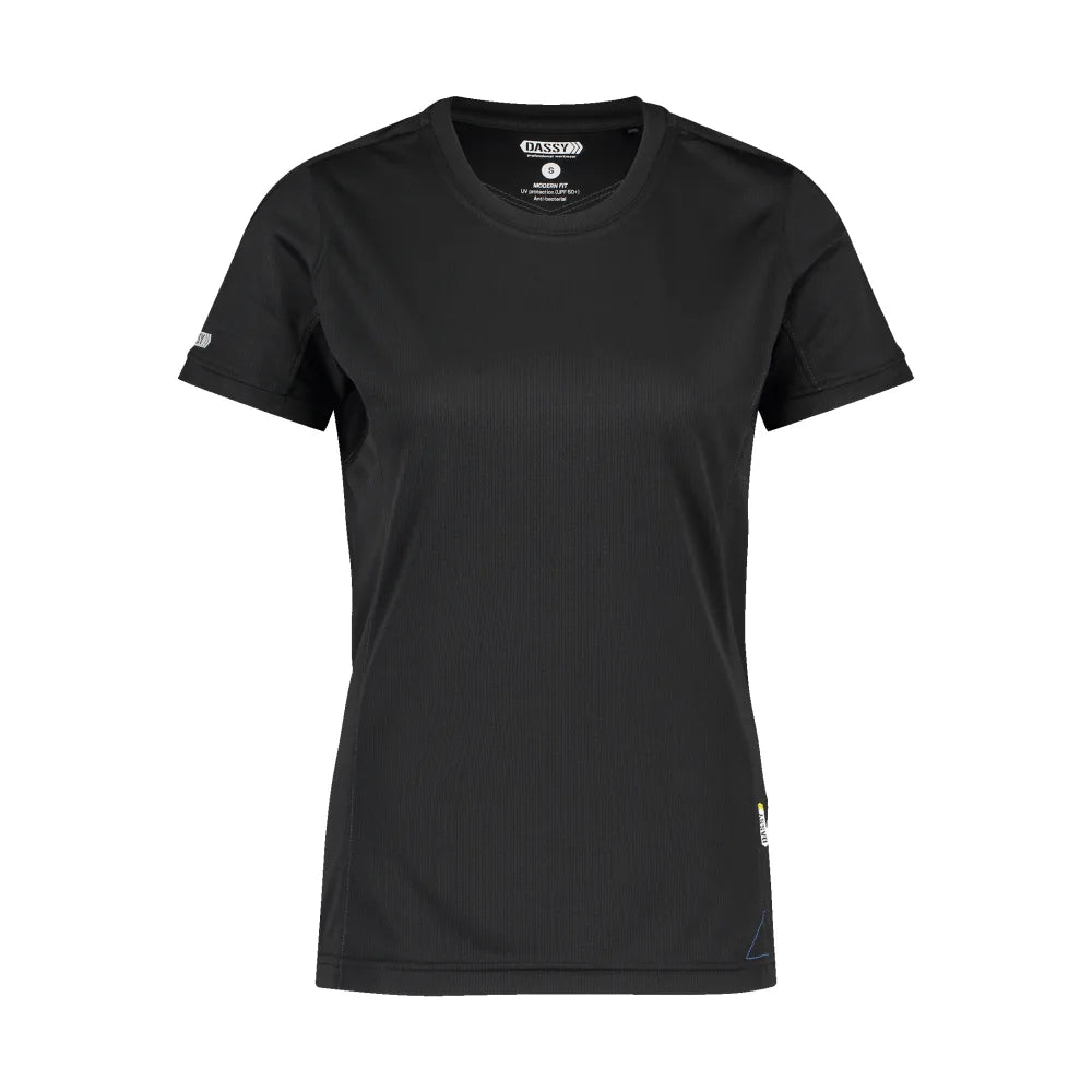 Dassy Nexus Women T-Shirt Voor Dames 140 G/M² Zwart